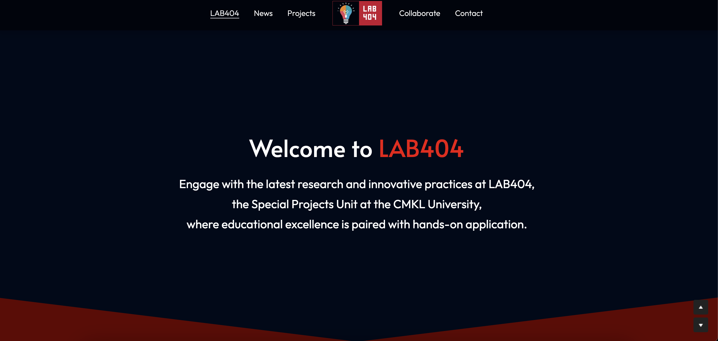 Lab 404 Website
